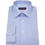 Hellblaue Elegante Kurzärmelige CasaModa Kentkragen Hemden mit Kent-Kragen aus Baumwolle für Herren 