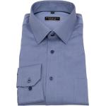 Blaue Redmond Kentkragen Hemden mit Kent-Kragen aus Baumwolle für Herren 