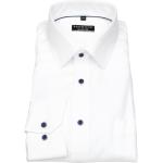 Weiße Redmond Kentkragen Hemden mit Kent-Kragen aus Baumwolle für Herren 