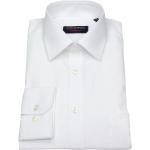 Weiße Unifarbene Langärmelige CasaModa Kentkragen Hemden mit Kent-Kragen für Herren für den für den Frühling 