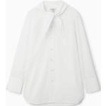 Weiße Elegante COS Businesskleidung ohne Verschluss aus Baumwolle für Damen Größe S 