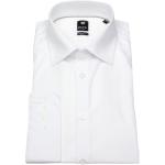 Weiße pure Kentkragen Hemden mit Kent-Kragen aus Baumwolle für Herren Größe M 