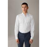 Weiße Elegante Strellson Kentkragen Hemden mit Kent-Kragen für Herren 