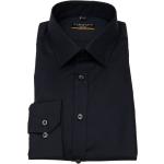 Schwarze Redmond Kentkragen Hemden mit Kent-Kragen aus Baumwolle für Herren 