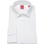 Weiße pure Kentkragen Hemden mit Kent-Kragen aus Baumwolle für Herren 