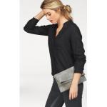 Hemdbluse AJC schwarz (schwarz (bluse aus nachhaltigem material)) Damen Blusen langarm Bestseller