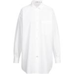 Reduzierte Weiße CLOSED Bio Hemdblusen aus Baumwolle für Damen Größe M 