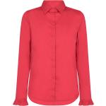 Reduzierte Rote Mos Mosh Festliche Blusen mit Rüschen aus Polyamid für Damen Größe L 