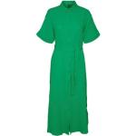Grüne Elegante Vero Moda Freizeitkleider für Damen Größe XS 
