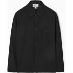Schwarze COS Shirts mit Tasche aus Jersey für Herren Größe XL 