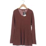 Reduzierte Braune HEMISPHERE Kaschmir-Pullover aus Wolle für Damen Größe M 