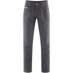 Anthrazitfarbene HempAge Nachhaltige 5-Pocket Jeans aus Denim für Herren Größe XL Weite 29, Länge 32 für den für den Winter 