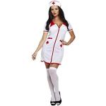 Weiße Krankenschwester-Kostüme für Damen Einheitsgröße 