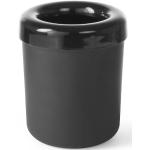 Hendi Tischabfallbehälter oder Besteckbehälter, Ø 130 mm - schwarz Synthetisches Material 421574
