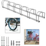 Fahrradständer Mehrfachständer Bügelparker Fahrradparker Boden Wand Montage (Für 6 Fahrräder) - Hengmei