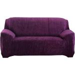 Violette Karo Sofabezüge 2 Sitzer mit Tiermotiv maschinenwaschbar 