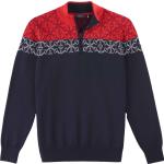 Rote Streetwear Henjl Strickpullover aus Jersey für Herren Größe S 