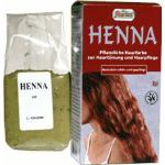 Hellbraune Aurica Naturkosmetik Henna Haarfarben & Pflanzenhaarfarben braunes Haar 