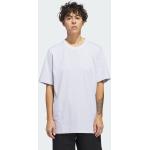 Hellgraue adidas Tyshawn T-Shirts für Herren Größe 3 XL 