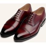 Dunkelrote Business Henry Stevens Hochzeitsschuhe & Oxford Schuhe mit Schnürsenkel aus Glattleder leicht für Herren Größe 41 