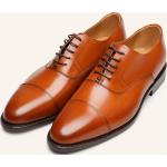 Braune Business Henry Stevens Hochzeitsschuhe & Oxford Schuhe mit Schnürsenkel aus Glattleder leicht für Herren Größe 44 