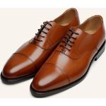 Braune Business Henry Stevens Hochzeitsschuhe & Oxford Schuhe mit Schnürsenkel aus Glattleder leicht für Herren Größe 43 