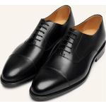 Schwarze Business Henry Stevens Hochzeitsschuhe & Oxford Schuhe mit Schnürsenkel aus Glattleder leicht für Herren Größe 43,5 