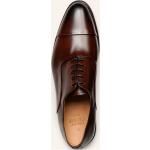 Dunkelbraune Business Henry Stevens Hochzeitsschuhe & Oxford Schuhe mit Schnürsenkel aus Glattleder leicht für Herren Größe 41 