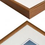 Braune Henzo Napoli Quadratische Quadratische Bilderrahmen aus Kunststoff 17x17 