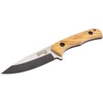 Herbertz Hunting Fixed Blade Knife, Zebrawood 55011