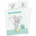 Bunte Dumbo Kinderbettwäsche aus Baumwolle 