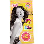 Gelbe Motiv Soy Luna Bio Kinderhandtücher aus Baumwolle schnelltrocknend 75x150 