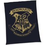 Reduzierte Schwarze Herding Harry Potter Hogwarts Kuscheldecken & Wohndecken aus Baumwolle maschinenwaschbar 150x200 