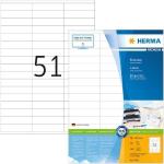Weiße Herma Premium selbstklebende Etiketten aus Papier 