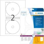 Weiße Herma Datenträger-Etiketten DIN A4 aus Papier 50-teilig 