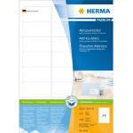 HERMA Adressetikett PREMIUM 63,5 x 33,9 mm (B x H) Papier weiß 2.400 Etik./Pack.