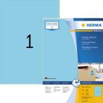 HERMA Etikett SPECIAL 4403 210x297mm blau 100 St./Pack.