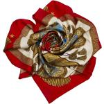 Rote Vintage Hermès Crinkle-Schals für Damen Einheitsgröße für den für den Winter 