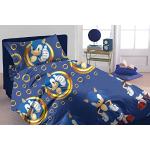 Reduzierte Blaue Bettwäsche Sets & Bettwäsche Garnituren aus Baumwolle 155x200 