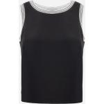 Schwarze Casual Herno T-Shirts aus Viskose für Damen Größe M 