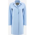 Hellblaue Elegante Herno Maxi Trenchcoats lang aus Polyamid für Damen Größe L für den für den Sommer 