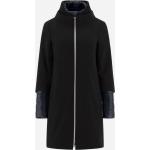 Reduzierte Schwarze Wasserdichte Herno Trenchcoats aus Wolle für Damen Größe M 