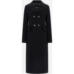 Reduzierte Schwarze Wasserdichte Herno Maxi Trenchcoats lang aus Wolle für Damen Größe L 