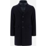 Dunkelblaue Gesteppte Herno Trenchcoats aus Wolle für Herren Größe 3 XL 