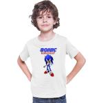 Weiße Sonic Kinder T-Shirts Größe 152 