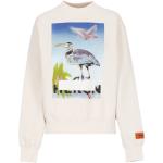 Reduzierte Pinke Heron Preston Damensweatshirts Größe M 