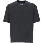 Reduzierte Schwarze Bestickte Heron Preston T-Shirts aus Baumwolle für Herren Größe M 