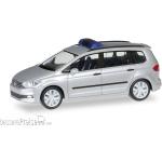 Silberne Herpa Volkswagen / VW Touran Modellautos & Spielzeugautos 