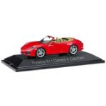 Rote Herpa Porsche 911 Spielzeug Cabrios 