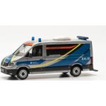Silberne Herpa Volkswagen / VW Polizei Spielzeug Busse aus Kunststoff 